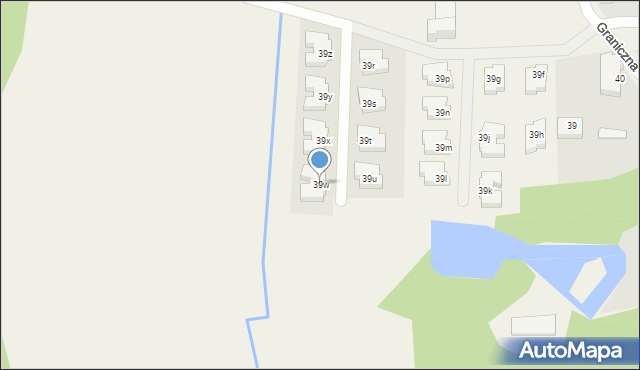 Dobra, Graniczna, 39w, mapa Dobra