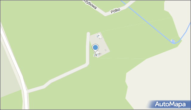 Dobrów, Grzybowa, 19, mapa Dobrów