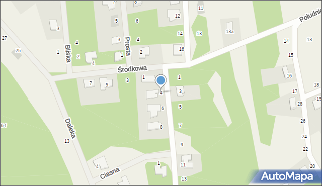 Dobrzyca, Graniczna, 4, mapa Dobrzyca