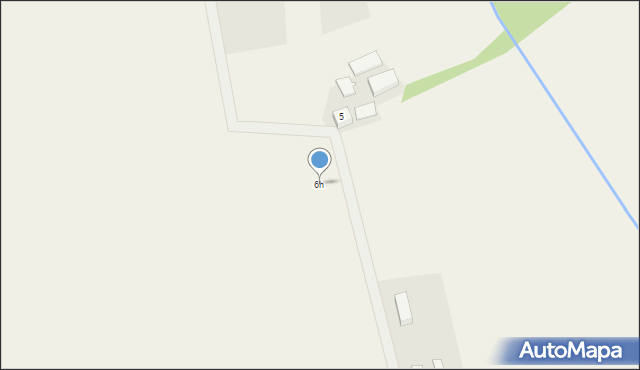 Draliny, Graniczna, 6h, mapa Draliny
