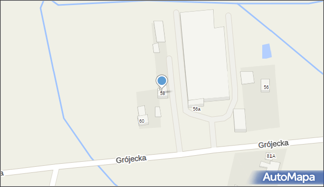 Drwalew, Grójecka, 58, mapa Drwalew