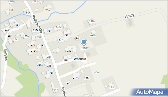 Dzianisz, Grapy, 6, mapa Dzianisz