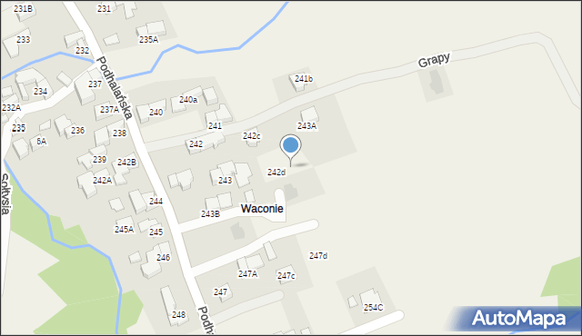 Dzianisz, Grapy, 8, mapa Dzianisz