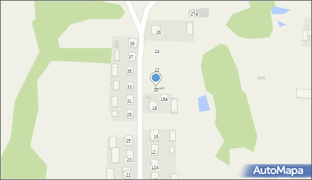 Filipów, Grecka, 20, mapa Filipów