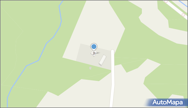 Gałęzinowo, Grodzka, 25, mapa Gałęzinowo