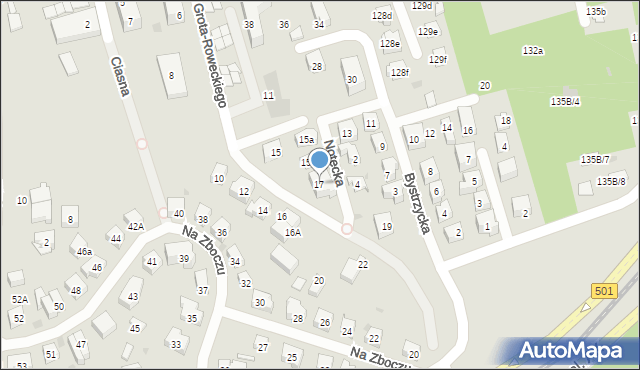 Gdańsk, Grota-Roweckiego Stefana, gen., 17, mapa Gdańska