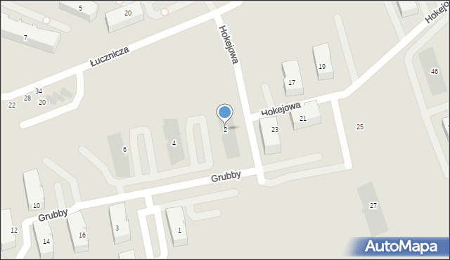 Gdańsk, Grubby Andrzeja, 2, mapa Gdańska