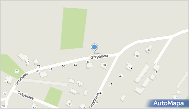 Gdańsk, Grzybowa, 87, mapa Gdańska