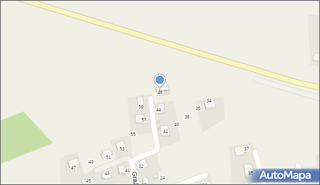 Gdów, Grażyńskiego Michała, 46, mapa Gdów