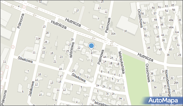 Gdynia, Gruszkowa, 4, mapa Gdyni