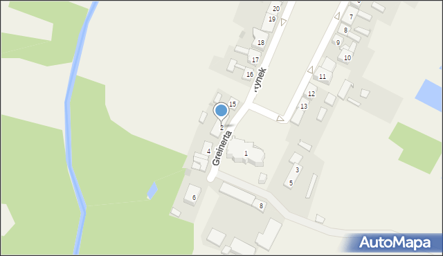 Gębice, Greinerta Br., ks., 2, mapa Gębice
