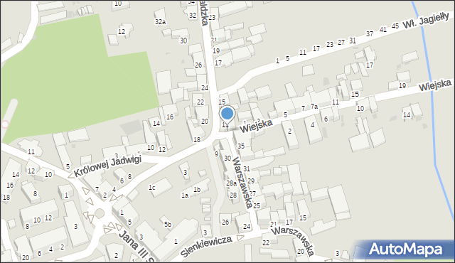 Głubczyce, Grunwaldzka, 11a, mapa Głubczyce