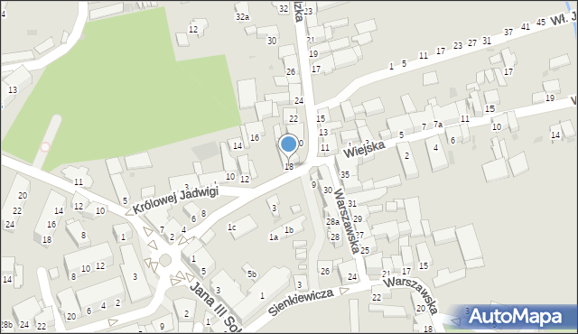 Głubczyce, Grunwaldzka, 18, mapa Głubczyce