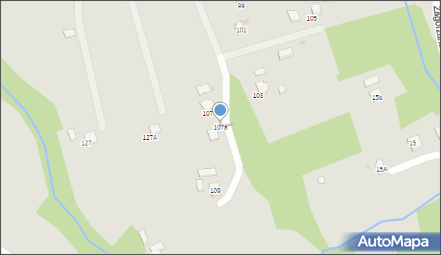 Gorlice, Graniczna, 107a, mapa Gorlic