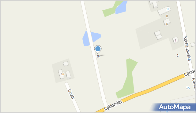 Gościcino, Groth Antoniego, 29, mapa Gościcino