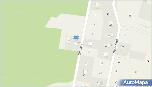 Grabacz, Grabacz, 2, mapa Grabacz