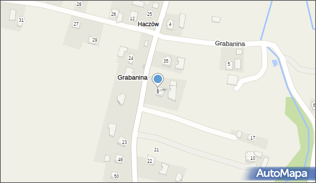 Grabanina, Grabanina, 9, mapa Grabanina