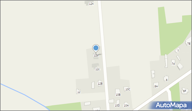 Grabanów-Kolonia, Grabanów-Kolonia, 12d, mapa Grabanów-Kolonia