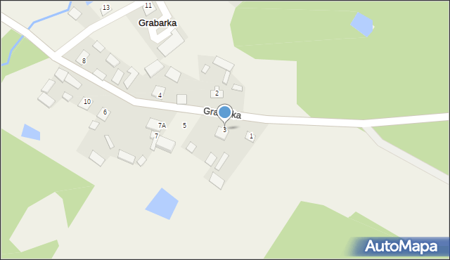 Grabarka, Grabarka, 3, mapa Grabarka