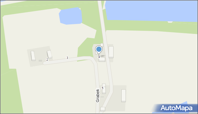 Grabek, Grabek, 4, mapa Grabek