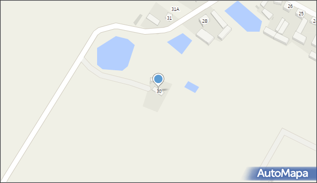 Grabice, Grabice, 30, mapa Grabice