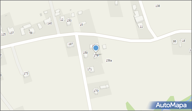 Grabie, Grabie, 179, mapa Grabie