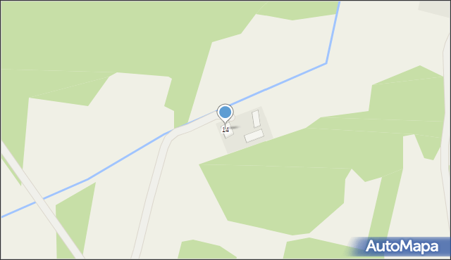 Grabie Polskie, Grabie Polskie, 14, mapa Grabie Polskie