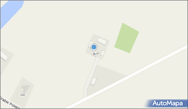 Grabie Polskie, Grabie Polskie, 19, mapa Grabie Polskie