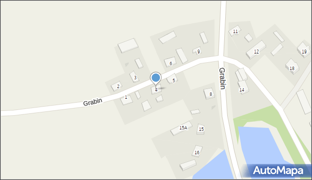 Grabin, Grabin, 4, mapa Grabin
