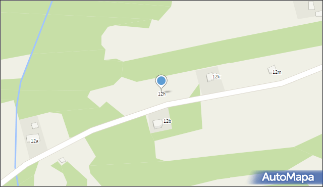 Grabina, Grabina, 12h, mapa Grabina