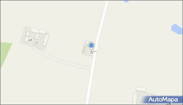 Grabina, Grabina, 10, mapa Grabina