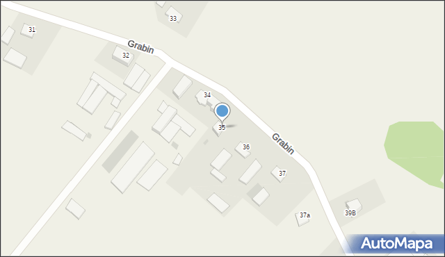Grabinek, Grabinek, 35, mapa Grabinek