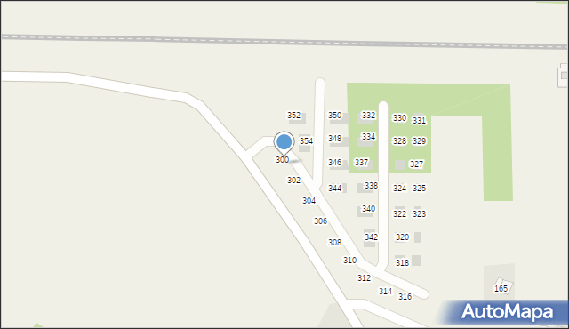 Grabiny, Grabiny, 301, mapa Grabiny