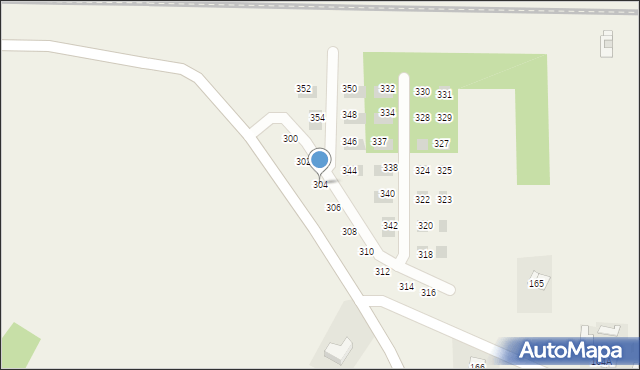 Grabiny, Grabiny, 304, mapa Grabiny