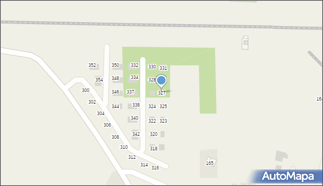 Grabiny, Grabiny, 327, mapa Grabiny