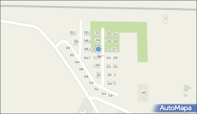 Grabiny, Grabiny, 338, mapa Grabiny