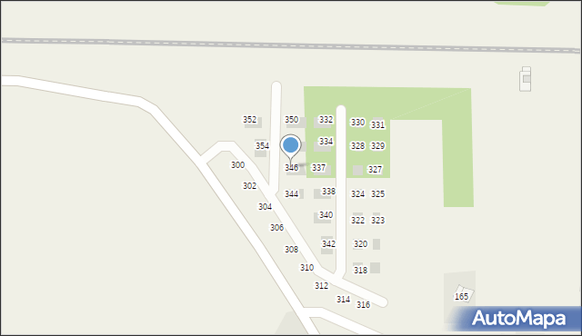 Grabiny, Grabiny, 346, mapa Grabiny