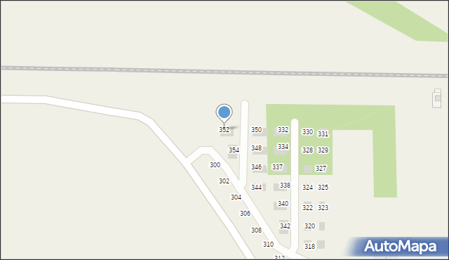 Grabiny, Grabiny, 352, mapa Grabiny