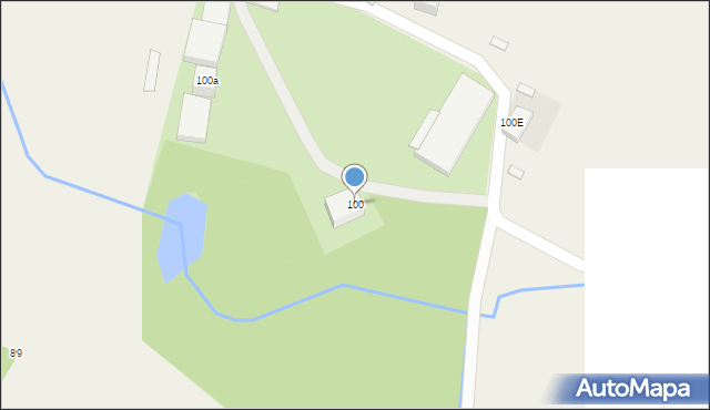 Grabiszyce Górne, Grabiszyce Górne, 100, mapa Grabiszyce Górne