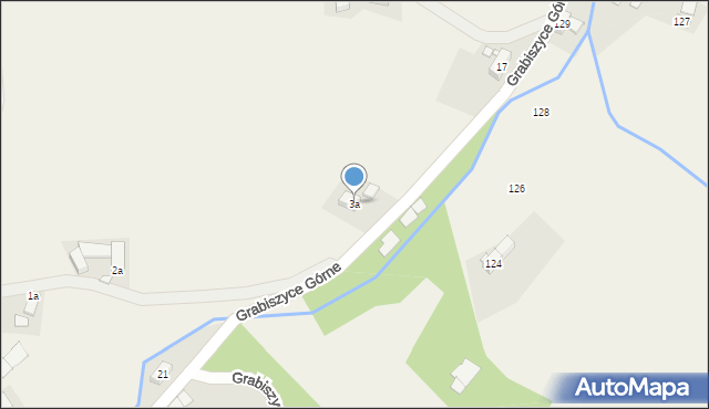 Grabiszyce Górne, Grabiszyce Górne, 3a, mapa Grabiszyce Górne
