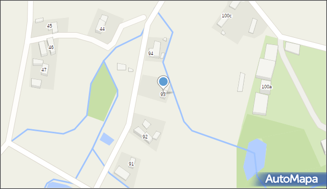 Grabiszyce Górne, Grabiszyce Górne, 93, mapa Grabiszyce Górne