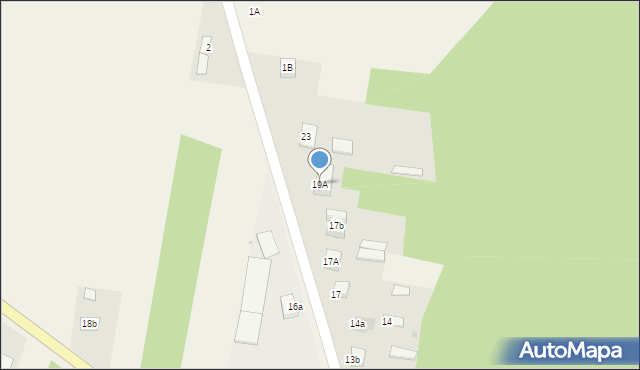 Grabków, Grabków, 19A, mapa Grabków