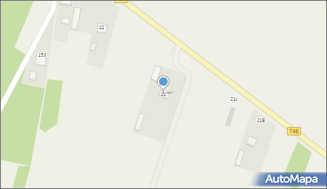 Grabków, Grabków, 21, mapa Grabków