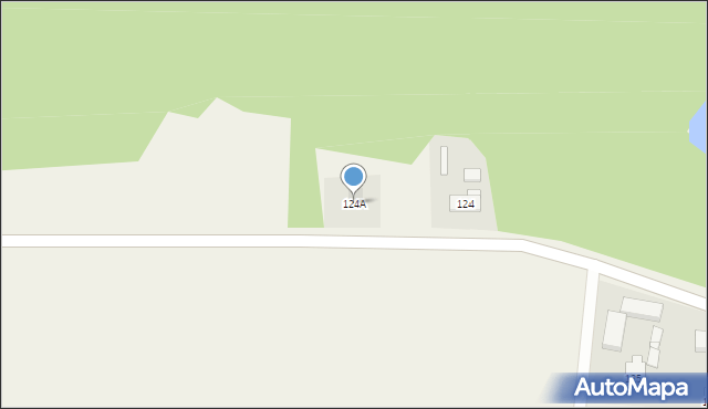 Grąbków, Grąbków, 124A, mapa Grąbków