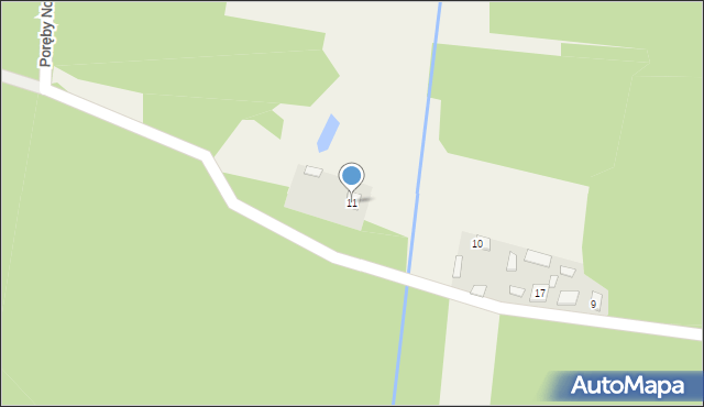 Grabniak, Grabniak, 11, mapa Grabniak