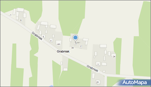 Grabniak, Grabniak, 3, mapa Grabniak