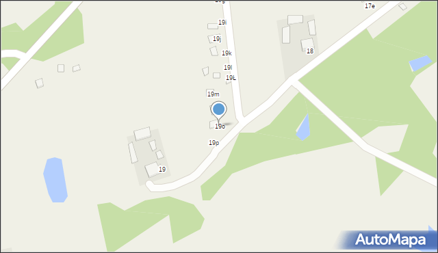 Grabniak, Grabniak, 19o, mapa Grabniak