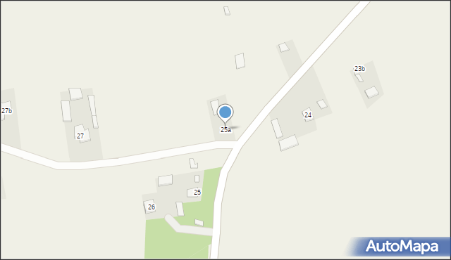 Grabniak, Grabniak, 25a, mapa Grabniak