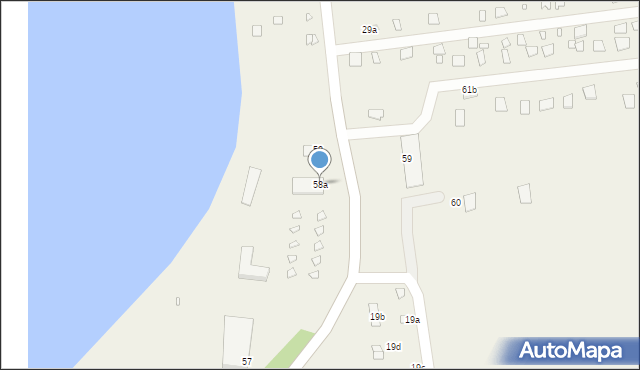 Grabniak, Grabniak, 58a, mapa Grabniak