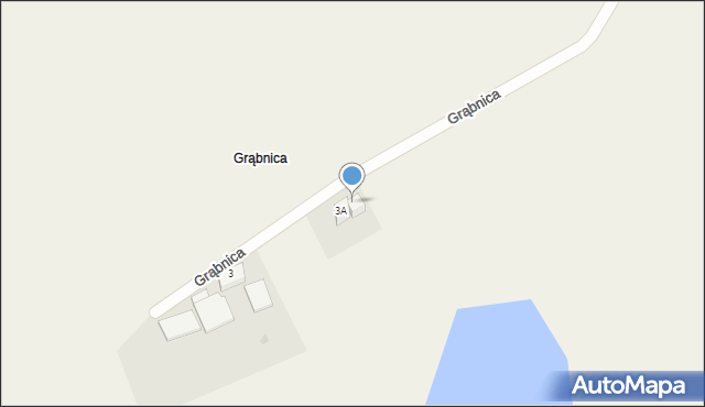 Grąbnica, Grąbnica, 3B, mapa Grąbnica